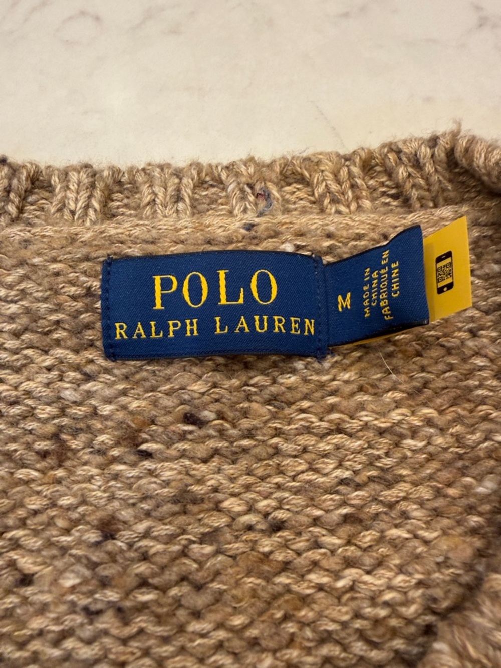 POLO RALPH LAUREN‎ geometric-pattern intarsia-knit jumper Size medium - Picture 4 of 8